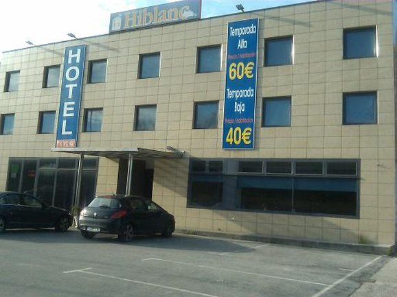 Hiblanc Hotel Santander Bagian luar foto